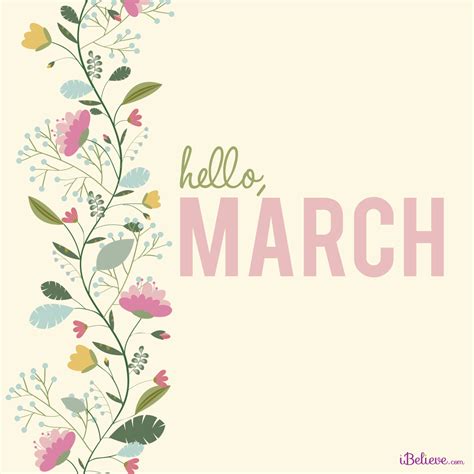 Hello March!