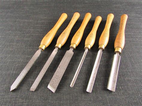 Set of 6 MARPLES Turning Tools - Woodturning Tools | Woodturning tools ...