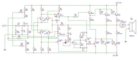 How to make 250W amplifier circuit by transistor D718 and B688 at home ...