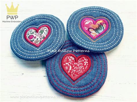 In the hoop rug mug pattern for 4×4 machine embroidery hoops. – Pixie ...