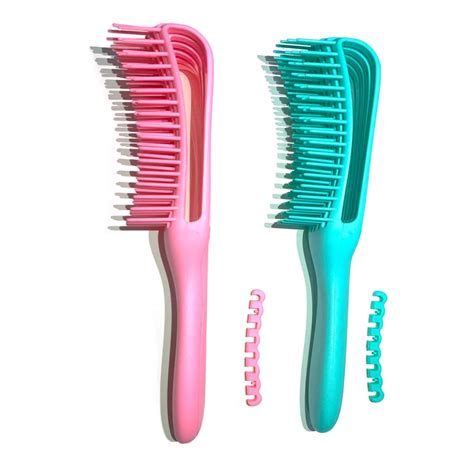 Ez Detangler Brush Flex Detangling Brush | Best Hair Brushes For Curls, Detangling, and ...