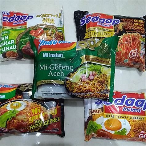 Jual Indomie Mi Goreng Aceh/ Ayam Geprek / Mie Sedaap Goreng / Korean Spicy Chicken / Mi Goreng ...