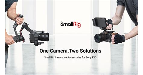 SmallRig Releases Innovative Accessories for Sony FX3