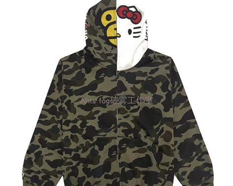 bape x hello kitty hoodie - PandaFinds