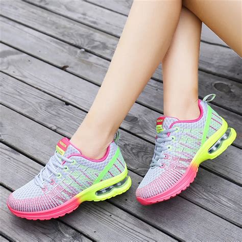 Women's Comfortable Running Shoes Couple Women Outdoor Mesh Sports ...