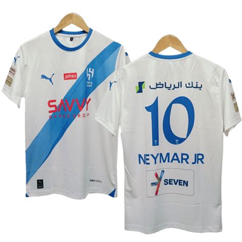 Al Hilal 2023-24 Neymar Away Jersey - Cyberried Store