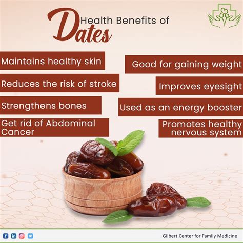 Health Benefits Of Dates - Primary Care Center - GCFM