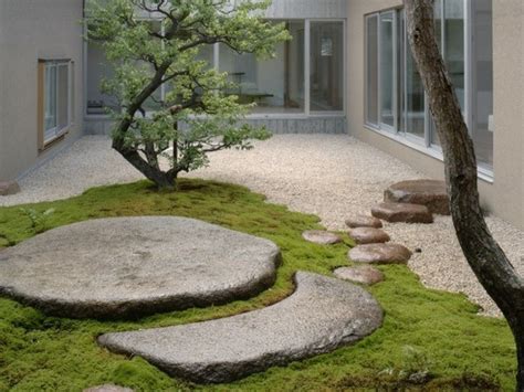 Japanese garden design in the patio – an oasis of harmony and balance