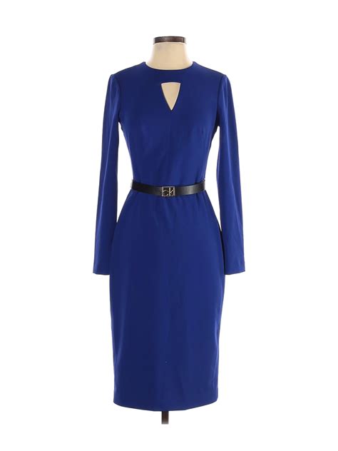 NWT Calvin Klein Women Blue Cocktail Dress 2 | eBay