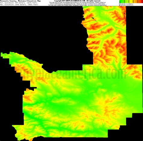 Free Missoula County, Montana Topo Maps & Elevations - Printable Missoula Map | Printable Maps