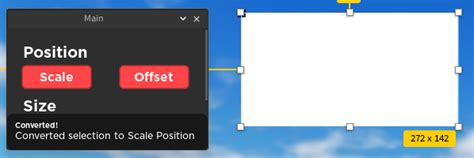 Conversions | Easy to use UI scale plugin - Community Resources - Developer Forum | Roblox