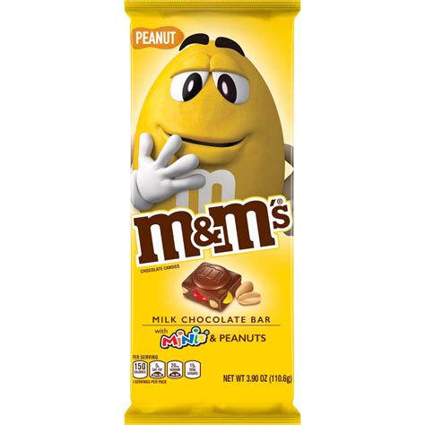 M&M'S MINIS & Peanut Chocolate Candy Bar, 3.9-Ounce Bar: Buy Online in Malaysia at desertcart