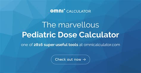 Pediatric Dose Calculator