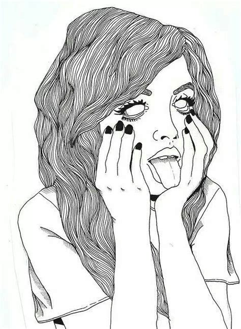 Tumblr Hipster Girl Drawing at GetDrawings | Free download