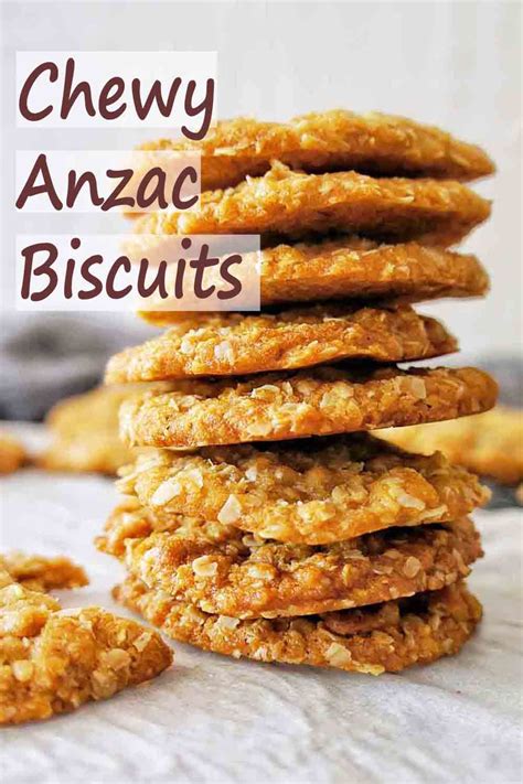 chewy anzac biscuits recipe australia Anzac biscuits chewy recipes taste biscuit recipe au ...