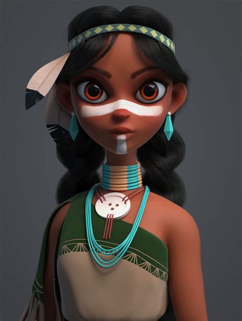 Native American by Zackb | CGPortfolio: Build your online digital art ...