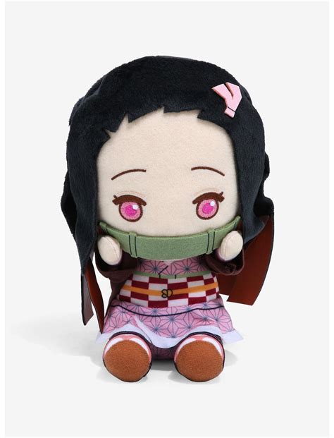 Demon Slayer: Kimetsu no Yaiba Nezuko Kamado Sitting 8 Inch Plush | BoxLunch