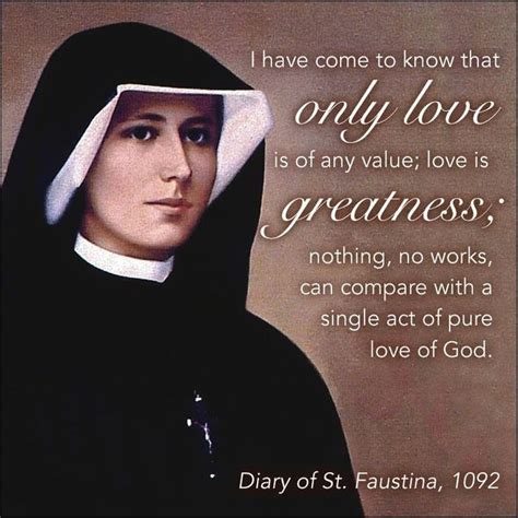 St. Maria Faustina pray for us ! | St faustina, Saint quotes catholic ...