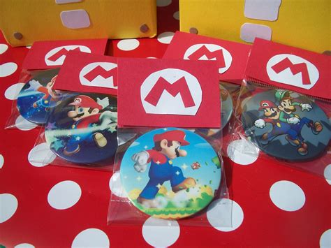 super mario party favors. | Super mario party favors, Super mario brothers party, Mario party