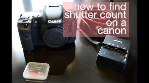 How to check shutter count canon 60d online - bugret