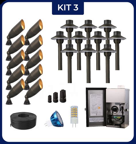 Landscape Lighting Kit 3 - Outdoor Lighting USA