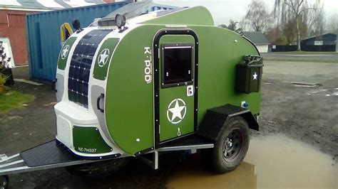 K-Pod - New Zealand - compact caravans - camping, retro tear drop ...