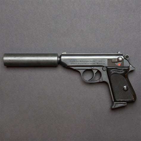 James Bond's GoldenEye Walther PPK and Suppressor | Kudos