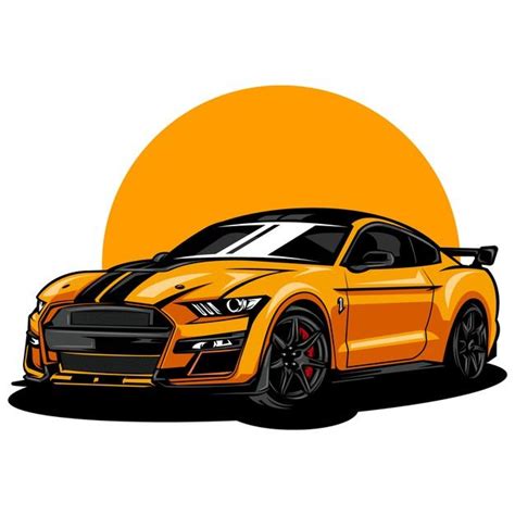 Modern and Sport Car Illustration | Premium Vector #Freepik #Vector #Car Illustration #Cool Car ...