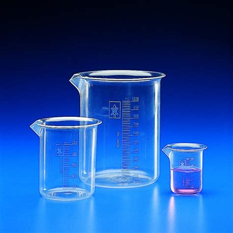 Graduated Low Form TPX Beakers, 50ml - Buy Online at LabDirect