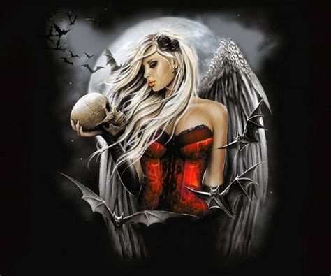 goth angel | Beautiful dark art, Gothic fantasy art, Dark fantasy art