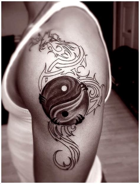 40+ Amazing Yin Yang Tattoo Designs