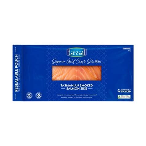 Tassal Smoked Salmon (Sliced) - 1kg | Foodistribute