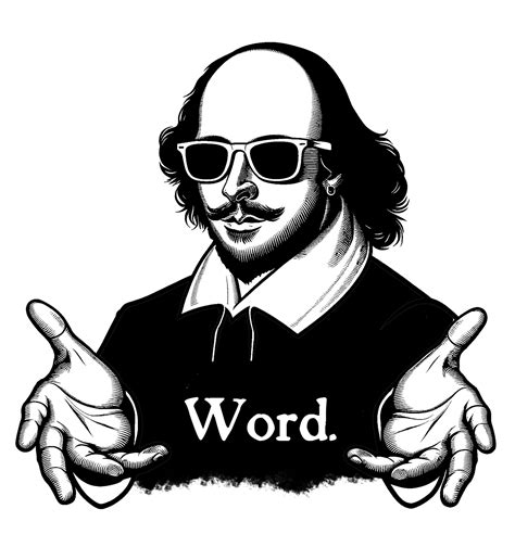 "Word." | Shakespeare Geek