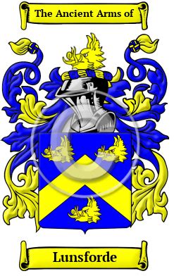 Lunsforde Name Meaning, Family History, Family Crest & Coats of Arms