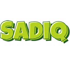 Sadiq Logo | Name Logo Generator - Smoothie, Summer, Birthday, Kiddo, Colors Style