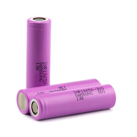 Samsung sdi icr 18650 rechargeable battery Lithium ion - CMX battery