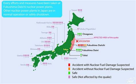 Map reveals status of Japan's 54 nuclear reactors - Scientific American