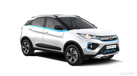 Tata Nexon EV Max Pristine White Colour - CarWale