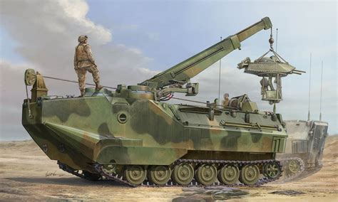 Рисунок AAVR-7A1 Assault Amphibian Vehicle Recovery на рабочий стол | Бронетехника War ...