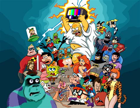 Even more 80s cartoon and 90s Nickelodeon cartoon characters! – electro kami