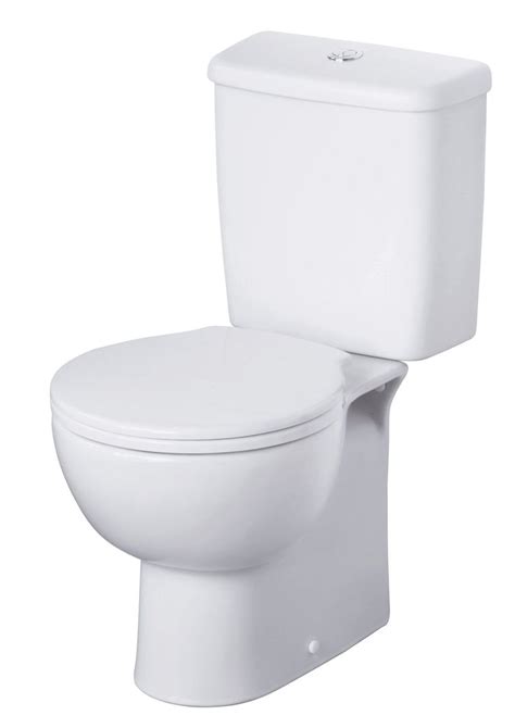 Ideal Standard Space Close-Coupled Toilet with Standard Close Seat ...