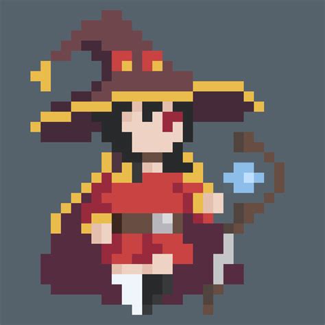 Megumin (OC) | 32x32 : PixelArt