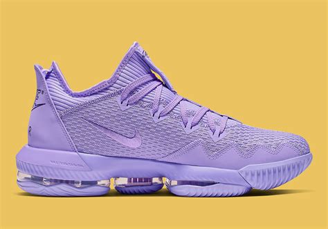 Nike LeBron 16 Low Purple Violet CI2668-500 Release Info | SneakerNews.com