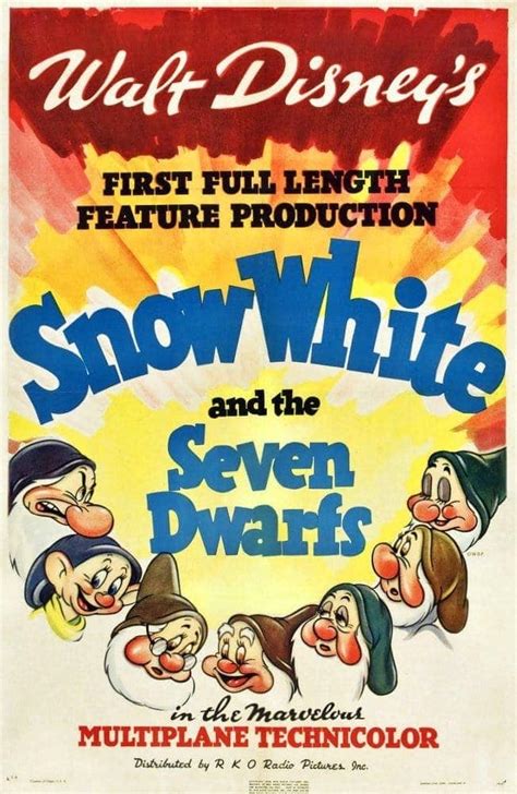 Snow White & The Seven Dwarfs: Heigh-Ho (1937) - Click Americana