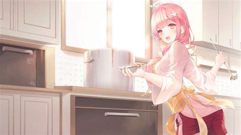 Cooking Anime Girl Wallpapers - Wallpaper Cave