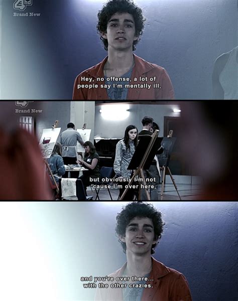 Nathan Young (rl name; Robert Sheehan) | Misfits quotes, Misfits tv, Misfits nathan