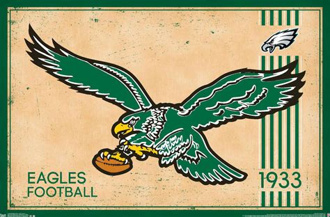 NFL Philadelphia Eagles - Retro Logo 14 Poster - Walmart.com - Walmart.com