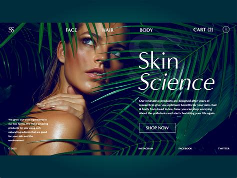 Skin Science by Asal Anvarova on Dribbble