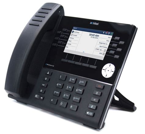 Mitel MiVoice 6930 Black 10-Button IP Color Display