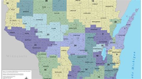 Map: Actual state Senate districts | State & Regional | wiscnews.com